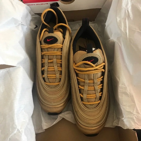 Brand new gold air max 97 - Picture 2 of 3
